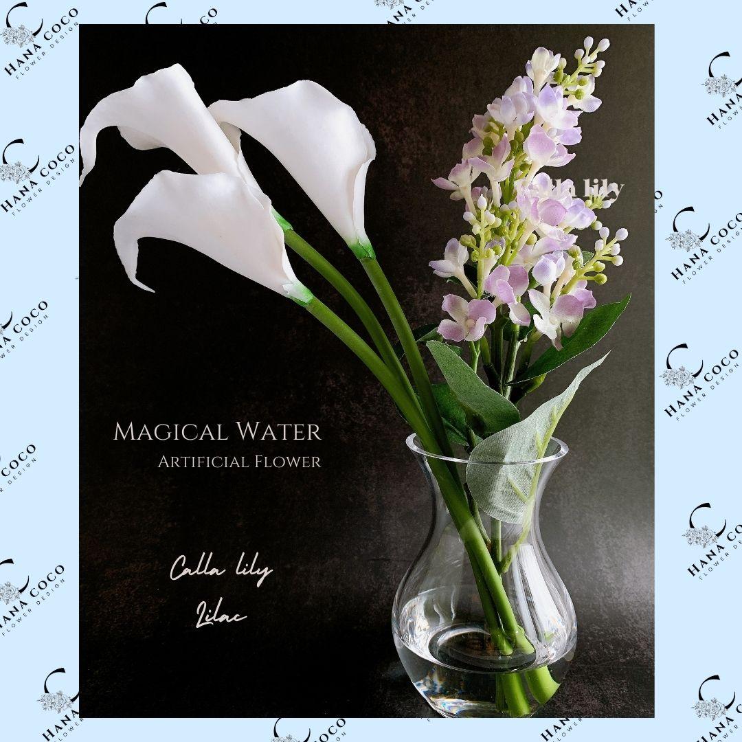 ≪ずっとキレイなお水で≫「マジカルウォーター　人工水　カラーとライラック」